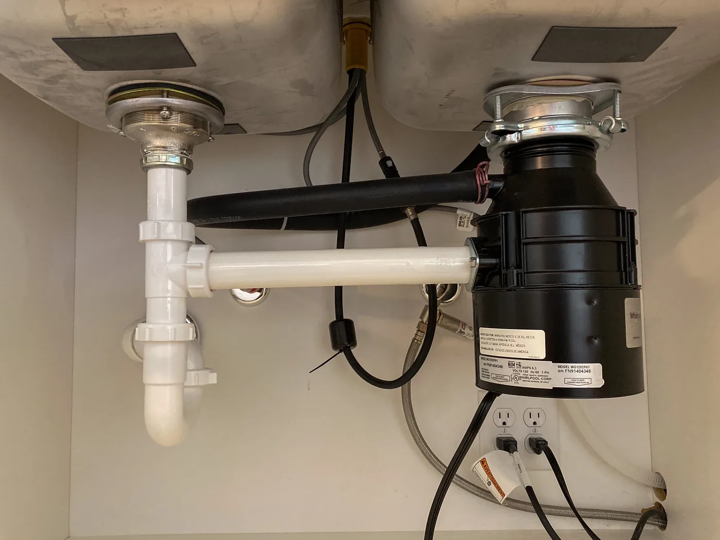 Garbage Disposal Leak in a Raleigh home