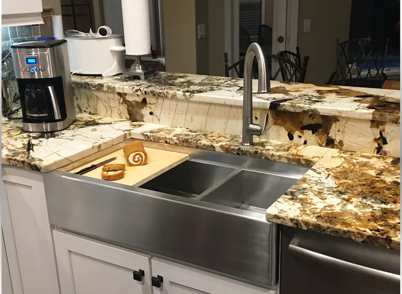 Kitchen Sink Overflow in a Raleigh home