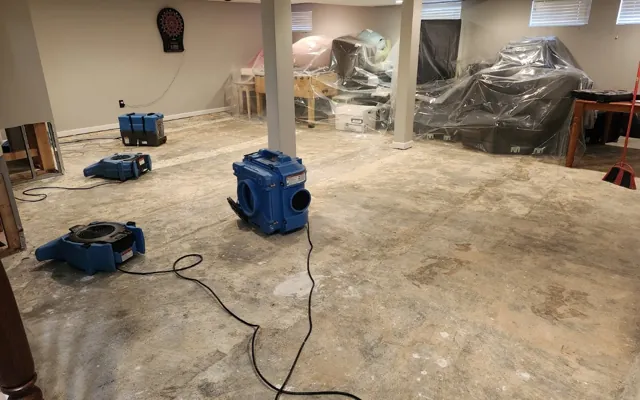 Sump Pump Failure Flooding in Raleigh, NC