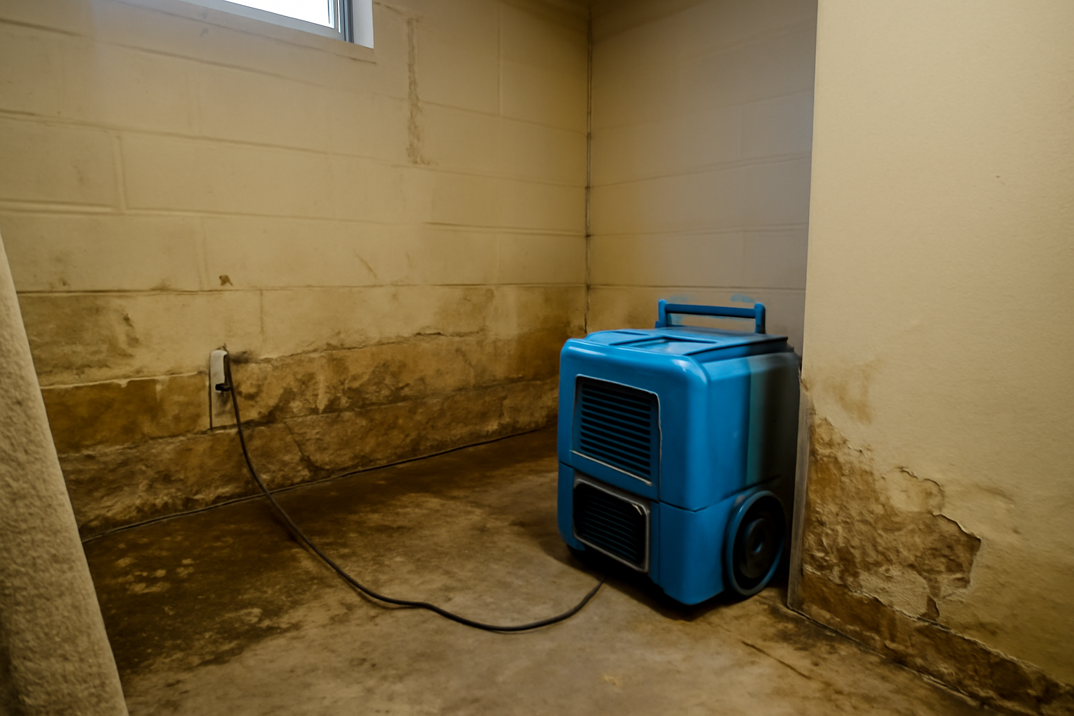 Basement Water Damage Restoration in Red Oak, NC