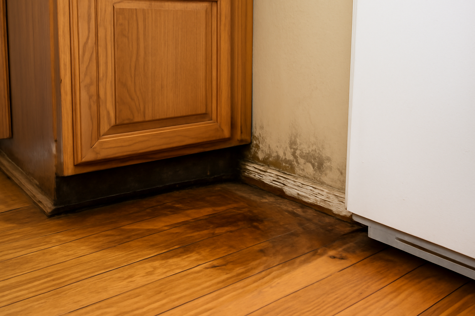 Ice Maker Line Leak Water Removal in Erwin, NC