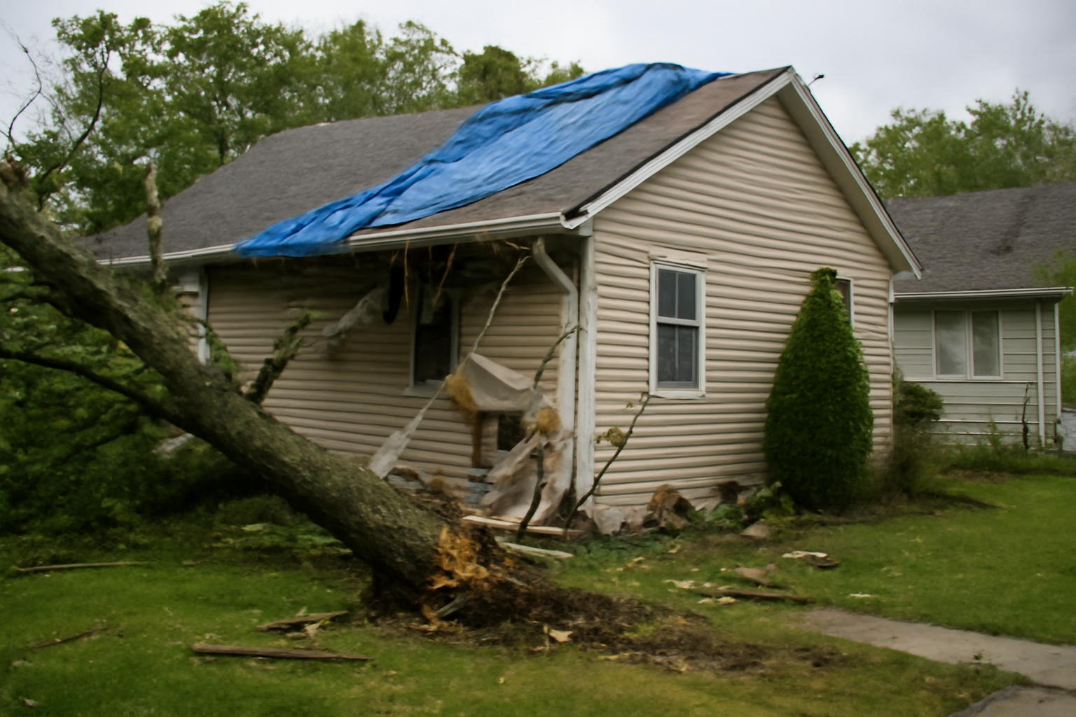 Storm Damage Restoration in ZIP code 27532